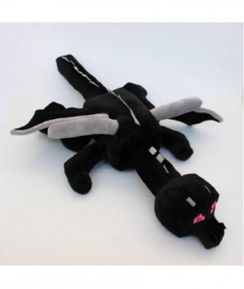 Huge Fat 60cm Minecraft Ender Dragon Plush Black Soft Enderdragon Minecraft Dragon Toy