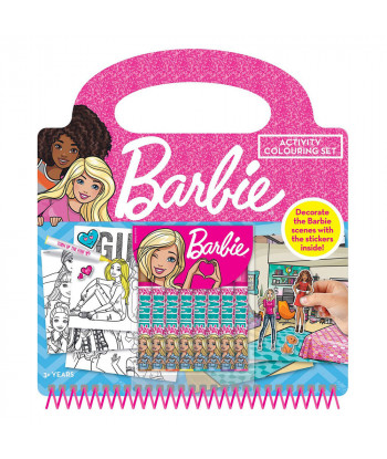 Barbie Kids Activity Colouring Set