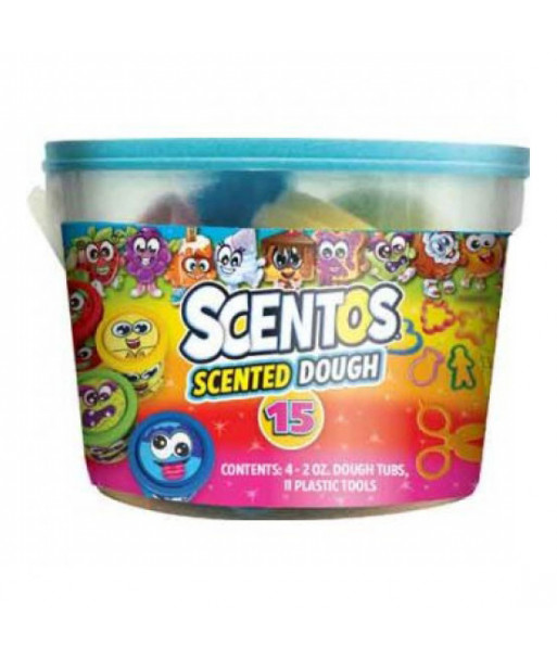 Scentos Scented Dough Tools In Tub