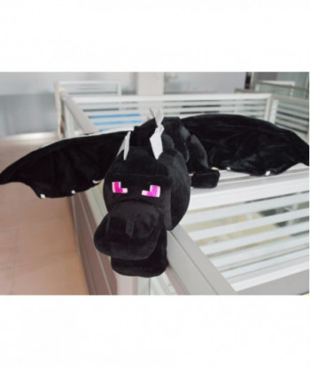 Huge Thin 60cm Minecraft Ender Dragon Plush Soft Minecraft Enderdragon Toys