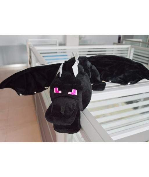 Huge Thin 60cm Minecraft Ender Dragon Plush Soft Minecraft Enderdragon Toys