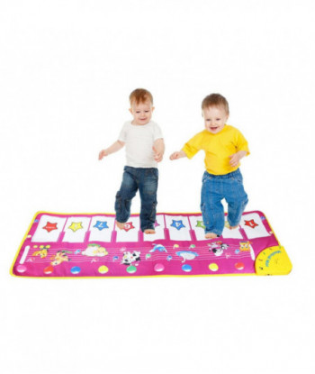 Animal Pattern Baby Touch Play Keyboard Musical Toys Music Carpet Mat Blanket Early Education Tool Toys