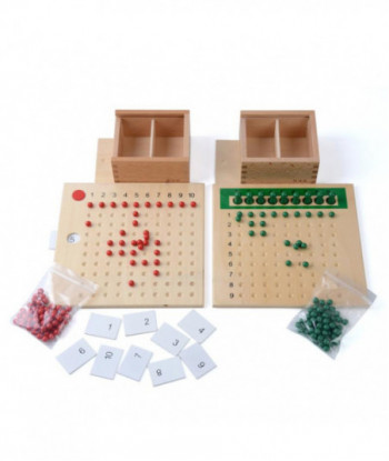 Baby Toy Montessori Multiplication Bead Board And Division Bead Board For Early Childhood Education Preschool