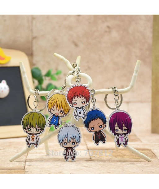 Kuroko No Basket Acrylic Keychain Pendant Car Key Chain Key Accessories Cute Japanese Cartoon Collection