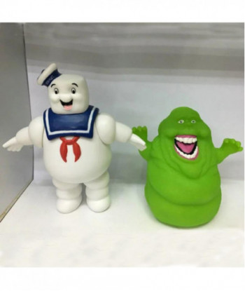 14cm Vintage Ghostbusters 3 Stay Puft Marshmallow Man Slimer Sailor Action Figure Toy Dolls