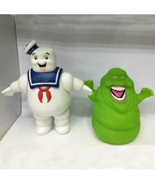 14cm Vintage Ghostbusters 3 Stay Puft Marshmallow Man Slimer Sailor Action Figure Toy Dolls