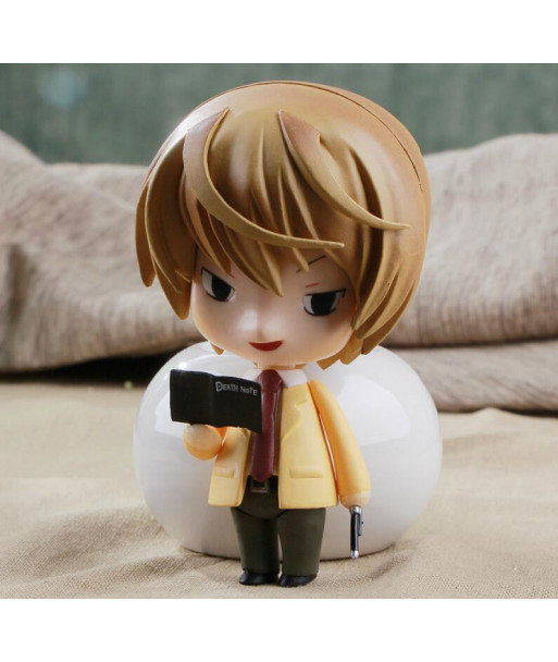 Anime Cute Nendoroid Death Note Yagami Light 12 Pvc Action Figure Collectible Model Toy 10cm Kt374