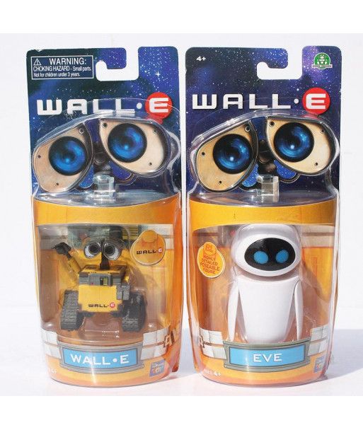 2 Styles Optional Cartoon Movie Wall E Toy Walle Eve Figure Toys Walle Robot Figures Dolls