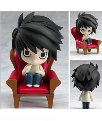 Death Note Action Figures Nendoroid L Lawliet Anime Pvc 100mm Toy Japanese Anime Figures Death Note Nendoroid