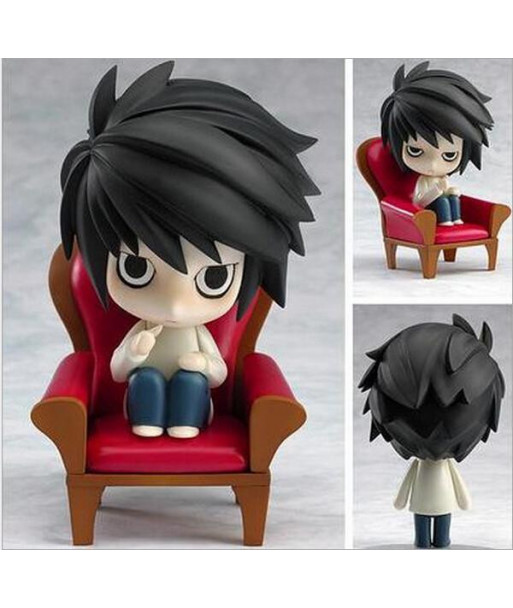 Death Note Action Figures Nendoroid L Lawliet Anime Pvc 100mm Toy Japanese Anime Figures Death Note Nendoroid