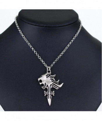 [pcmos] Anime Final Fantasy Viii 8 Griever Squall Leonhart Lion Head Necklace Cosplay Pendant 16062502