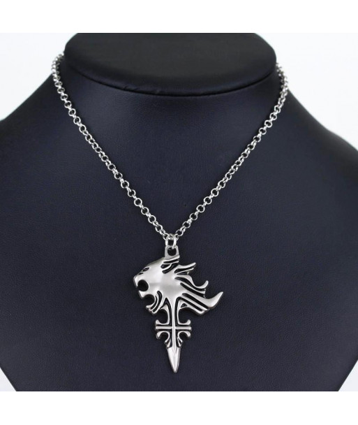 [pcmos] Anime Final Fantasy Viii 8 Griever Squall Leonhart Lion Head Necklace Cosplay Pendant 16062502