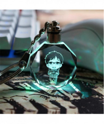 [pcmos] Anime Yuri On Ice Yuri Katsuki Crystal Led Light Pendant Keychain Cosplay 16120623