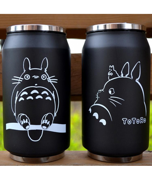 Cartoon Vacuum Thermos Mug My Neighbor Totoro Can Of Cola Stainless Steel Anime Figures Cup With Japanese