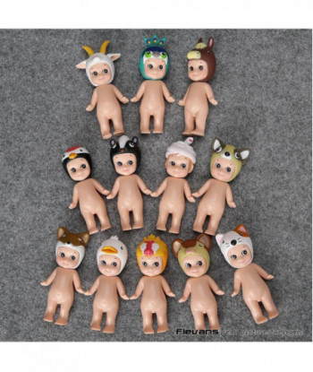 Sonny Angel Mini Figures Animal Series Version 4 Baby Toys Dolls 12pcs Set 8cm