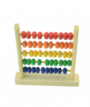 Small Abacus Educational Toy For Kids Childrens Woolen Early Learning Toy