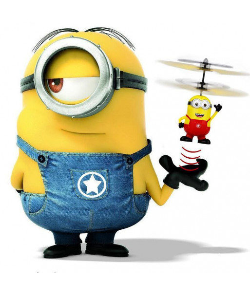 Upgrade Induction Flying Toys Despicable Me5 Minions Remote Control Rc Helicopter Floating Toys Kids