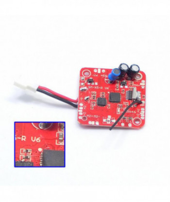 V6 Syma X5c10 X5c1 X5c Pcb Receiver Board 2 4g 4ch 6axis Rc Helicopter Quadcopter Drone Spare Parts 66