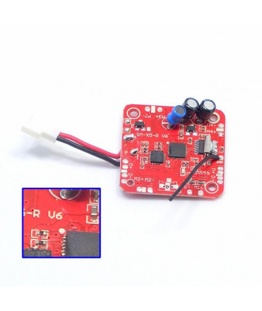 V6 Syma X5c10 X5c1 X5c Pcb Receiver Board 2 4g 4ch 6axis Rc Helicopter Quadcopter Drone Spare Parts 66