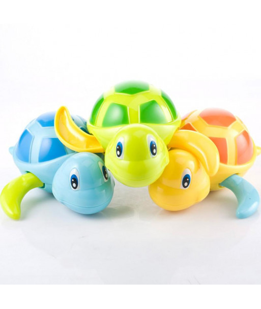 Baby Turtle Woundup Chain Small Animal Toy Bath Toy Wj086