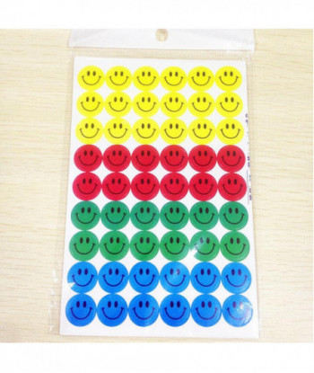 10 Pcs Lovely Cute And Colorful Kids Funny Smile Faces Parents Teachers Praise Children Well Done Year