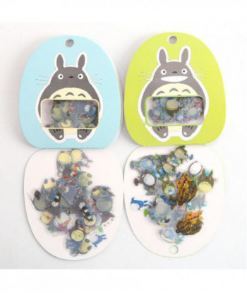 About 60pcs Pack Cute Japan Migazaki Animation Totort Decorative Transparent Sticker Ing