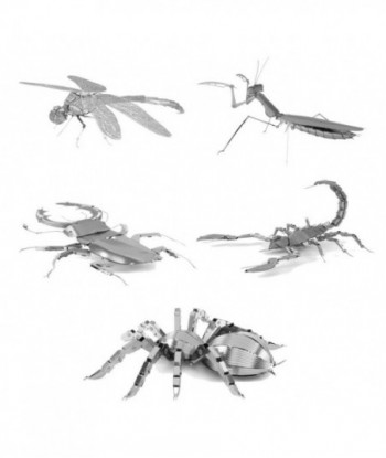 Metal Puzzle Mini Qute Piece Fun 3d Animal Insect Mantis Scorpion Stag Beetle Tarantula Dragonfly Adult