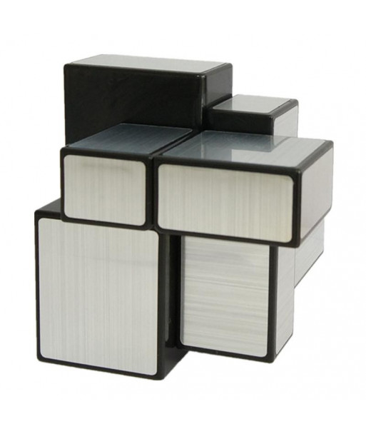 Shengshou Ss Mirror 2x2x2 Speed Cube Magic Cube Black Silver