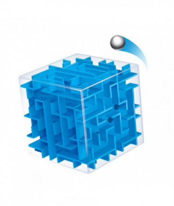 Blue Maze Magic Cube Puzzle 3d Mini Speed Cube Labyrinth Rolling Ball Toys Puzzle Game Cubos Magicos