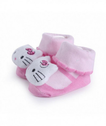 010m Baby Toy Soft Cute Animal Doll Cotton Socks Toy Antislipping Socks