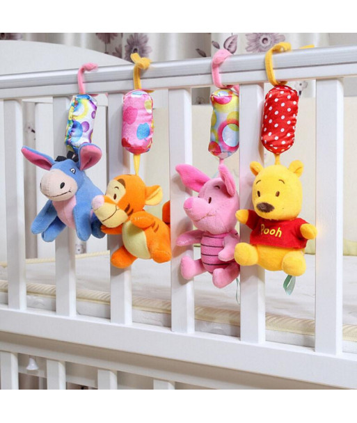 Baby Rattles S Set Born Toys Baby Stroller Toy Winnie Cartoon Baby Bed Rattle Bebe Brinquedo Baby Plush