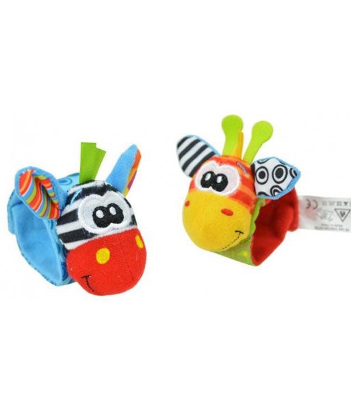 2pcs A Pair Baby Infant Soft Toy Wrist Rattles Finders Developmental Brinquedos Bebe Infant Toys