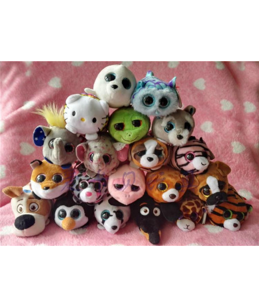 Ty Teeny Tys Stuffed Animals Fox Owl Giraffe Raccoons For Girls Smartphone Cleaner Kids Stuffed Toys