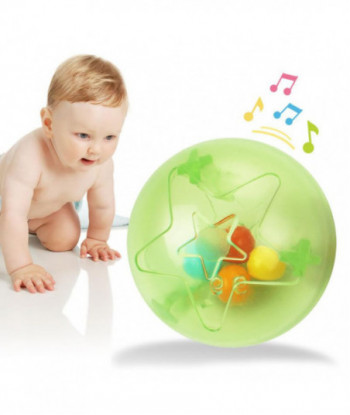 S Baby Toys Fun Little Loud Jingle Ball Develop Intelligence Training Grasping Ability Baby Toy Hand