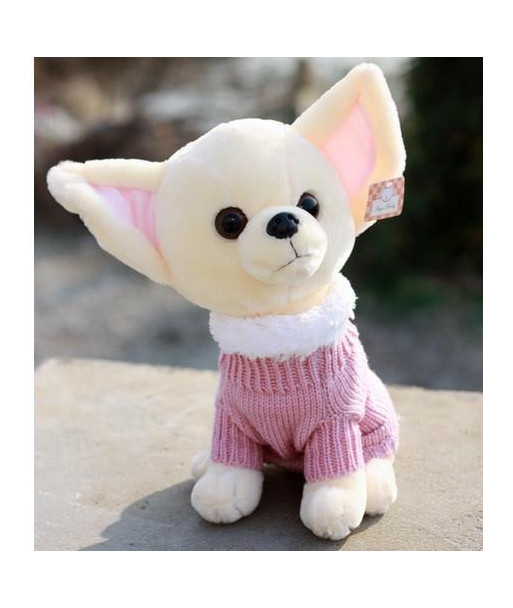 22cm Special Pacify Sweet Chihuahua Dog Plush Animal Doll Hold Pillow Stuffed Toy Girl Personality 1