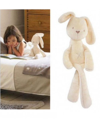 54 X 11cm Cute Baby Kids Animal Rabbit Sleeping Comfort Doll Plush Toy