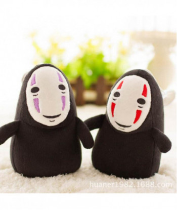 15cm Spirited Away No Face Ghost Kaonashi Plush Doll Creative Pendat Toy