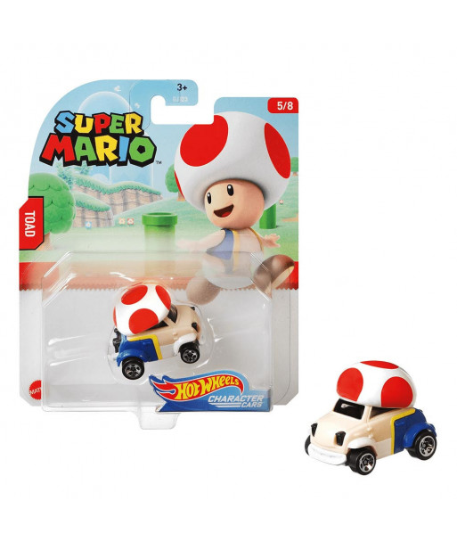 Wheels Super Mario Character Cars Toad