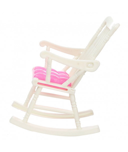 Diy Mini Doll Rocking Chair Accessories For Doll House Room Dollhouse Decoration Rocker Toys Children