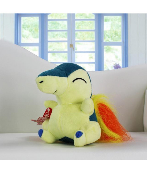 Cyndaquil Plush Toy Figures Toys Banpresto 15cm Soft Stuffed Anime Cartoon Dolls