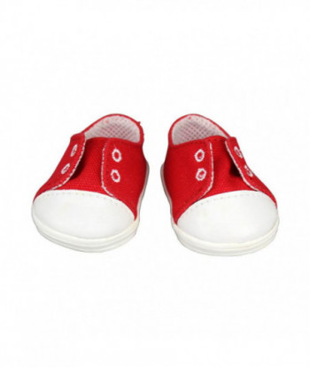 Fashion Red Shoes Fit For 43cm Baby Born Zapf 18 Inch Dolls Accessories