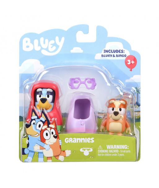 Bluey Mini Figurines 2 Pack Season 2 Grannies