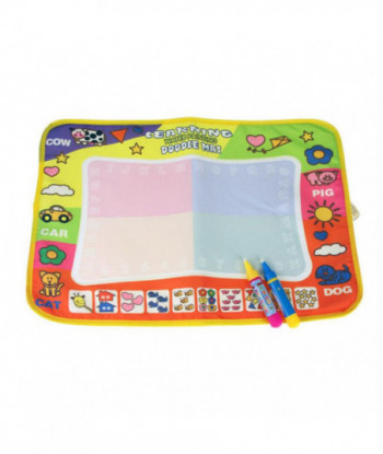 Aqua Doodle Childrens Drawing Toys Mat Magic Pen Educational Toy 1 Mat 2 Water Drawing Pens 45 5 X 29cm