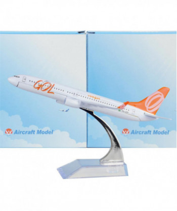 Brazil Gol Airlines Boeing 737 16cm Decoration Airplane Models Child Birthday Plane Models