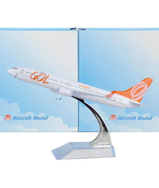 Brazil Gol Airlines Boeing 737 16cm Decoration Airplane Models Child Birthday Plane Models