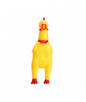 Funny Vent Long Neck Chicken Shrilling Chicken Sound Squeeze Screaming Toy Kid Children Toy Baby Toy