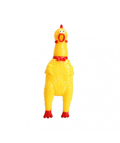 Funny Vent Long Neck Chicken Shrilling Chicken Sound Squeeze Screaming Toy Kid Children Toy Baby Toy