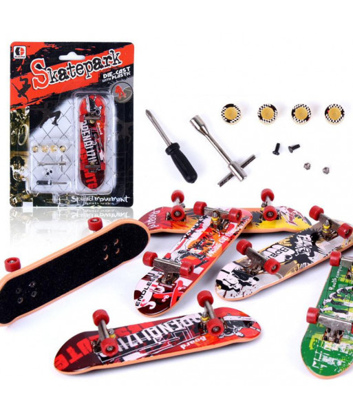 Alloy Stand Fingerboards Mini Finger Boards Mini Skate De Dedo Finger Skateboard Kids Toys