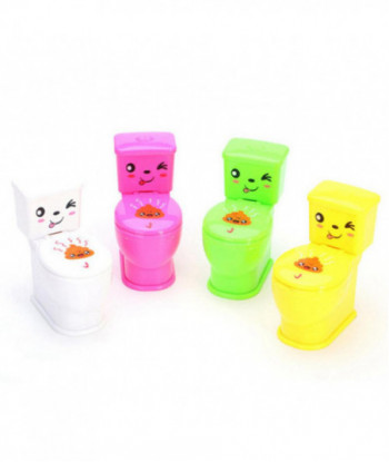 Mini Funny Prank Squirt Spray Water Toilet Closestool Joke Gag Toys Surprise For Kids