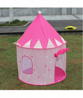 Play House Tent For Children Playhouse Portable Pink Pop Up Play Tent Kids Girl Princess Castle Outdoor